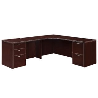 DMi Fairplex Executive Corner Desk with 5 Drawers 7004 50E Orientation Left