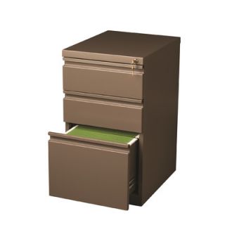 CommClad 3 Drawer Mobile Pedestal 193 Finish Charcoal