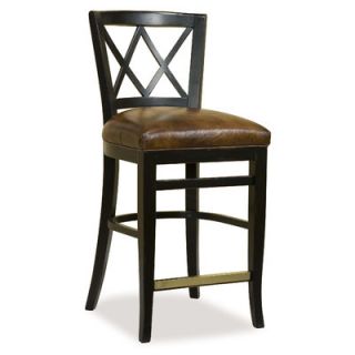 Fairfield Chair Bar Stool  4326 C7 1127 Chestnut, A Black Pair 2