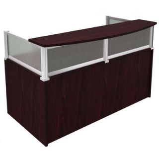 Boss Office Products Reception Desk N269G C / N269G M Finish Cherry