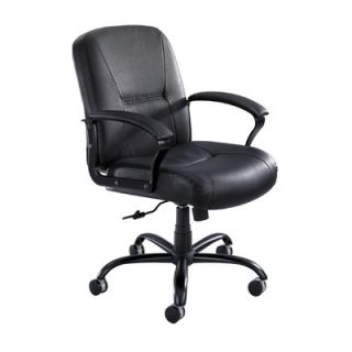 Safco Products Serenity Big and Tall Mid Back Chair 3501BL