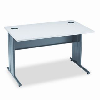 HON The Stationmaster Computer Desk, 48w x 29 1/2d, 29 1/2h, Gray Patterned H