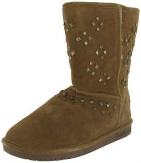 Bearpaw Kendal 913 Womens Boots Studs Sheepskin Shoes Hickory Size 8 Shoes