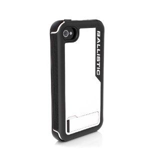 Apple iPhone 4s 4 Ballistic iPhone 4S EVERY1   Black / White Case, Cover Cell Phones & Accessories