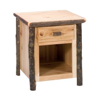 Fireside Lodge Hickory Nightstand 810 Finish Traditional