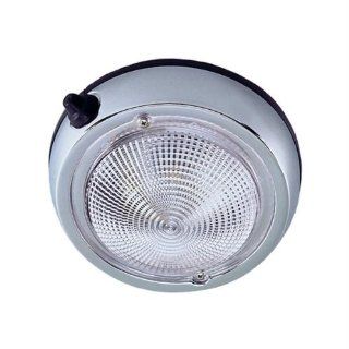 Perko Surface Mount Dome Light   Chrome Plated Sports & Outdoors