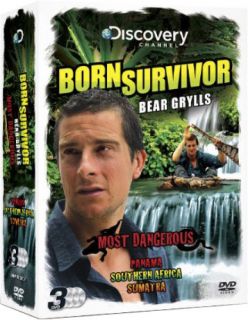 Born Survivor Bear Grylls   Most Dangerous (Triple Pack)      DVD
