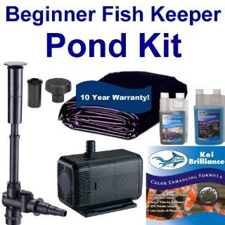 BK7 5x9 Beginner Pond Kit LF950  Pond Liners And Kits  Patio, Lawn & Garden
