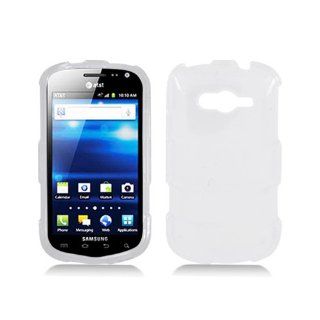 Transparent Clear Hard Cover Case for Samsung Galaxy Reverb SPH M950 Cell Phones & Accessories