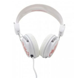 Wesc Conga Headphones   White/Red      Electronics