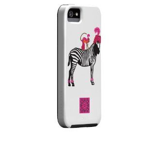 iPhone 5/5s Tough Case  iomoi   Lucky Zebra Cell Phones & Accessories