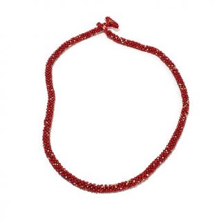 Himalayan Gems™ Potay Glitter Bead 24" Necklace