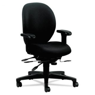 HON High Performance Mid Back Task Chair HON7628CU Color Black