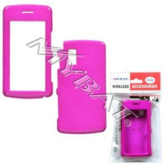 Solid Hot Pink Phone Protector Cover for LG CU920 Cell Phones & Accessories