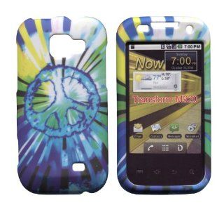 Blue Peace Samsung Transform M920 Sprint Case Cover Hard Phone Case Snap on Cover Rubberized Touch Faceplates Cell Phones & Accessories