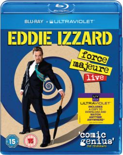 Eddie Izzard Force Majeure   Live      Blu ray
