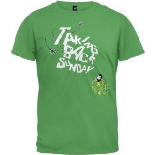 Taking Back Sunday   Boys Dandelion Youth T shirt Youth Medium Green Clothing