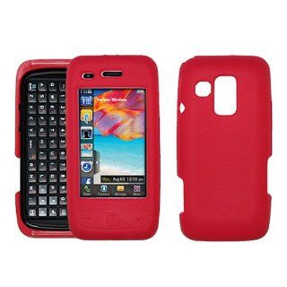 Red Soft Silicone Gel Skin Case Cover for Samsung Rogue SCH U960 Cell Phones & Accessories