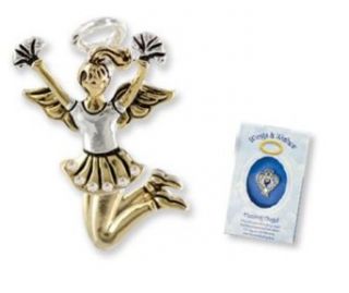 Cheerleading Angel Wings & Wishes Tac Pin Gift Boxed MyJewelThief Clothing