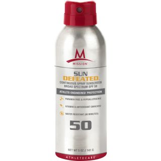 Mission 5 oz SPF 50 Sun Defeated Continuous Spray Sunscreen