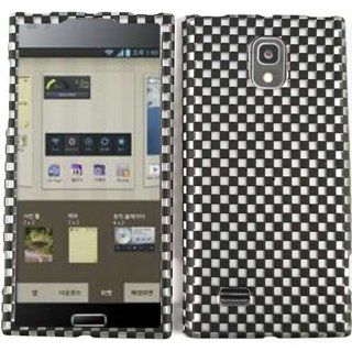 For Lg Optimus Lte Ii Vs930 Black White Checkers Embossed Case Accessories Cell Phones & Accessories