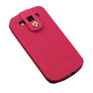JBG Red Samsung S3 i9300 Metal Button Vertical Insert Style Leather Case Protective Cover for Samsung Galaxy S3 III i9300 Cell Phones & Accessories