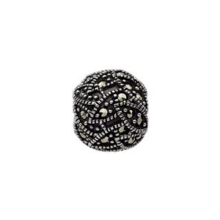 silver marcasite leafy ball bead orig $ 75 00 63 75 add to bag