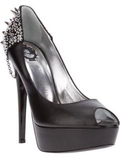 Philipp Plein Spiked Stiletto Pump