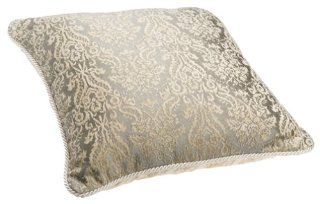 Croscill Caitlyn 18 by 18 Inch Square Decorative Pillow   Throw Pillows
