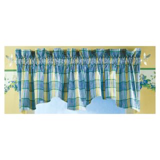 Waverly 80W x 14L Valley Plaid Valance