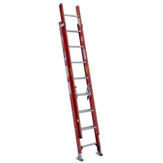 Werner 16 ft Fiberglass 300 lb Type IA Extension Ladder