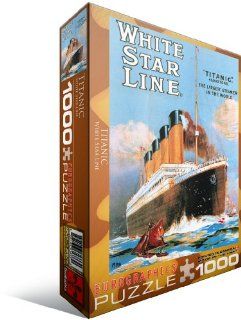 White Star Line Titanic 1000 Piece Puzzle Toys & Games