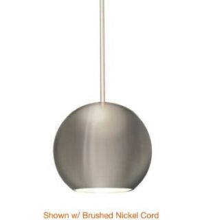 WAC Lighting MP 953 CH/CH Stadt Monopoint Pendant, Chrome Shade with Chrome Socket Set, Canopy Included   Ceiling Pendant Fixtures  