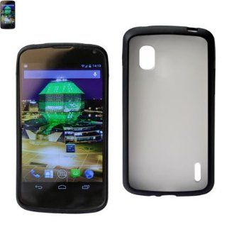 Reiko PP LGE960BK Compact and Durable TPU Case for LG Google Nexus 4   1 Pack   Retail Packaging   Black Cell Phones & Accessories