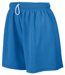 Augusta Ladies' Wicking Mesh Short   WHITE   S  Athletic Shorts  Clothing