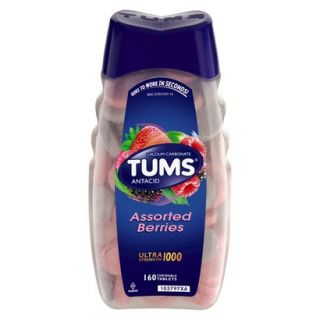 Tums Assorted Berries Antacid Tablets    160 Count