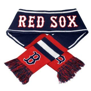 2013 MLB Baseball Team Logo Wordmark Winter Scarf (Boston Red Sox)  Sports Fan Scarves  Sports & Outdoors