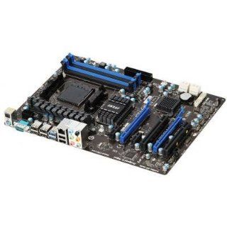 MSI 970A G46   Socket AM3 AMD 970 Chipset ATX Motherboard SLI CrossFireX SATA 6Gb/s USB 3.0 Port 8CH Aduio Computers & Accessories