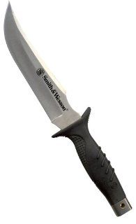 Smith & Wesson SW970 Large Hunting Knife  Tactical Fixed Blade Knives  Sports & Outdoors