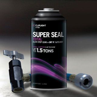 Cliplight Super Seal Total 971KIT   Permanently Seals & Prevents Leaks in A/C & Refrigeration Systems   Up to 1.5 TONS