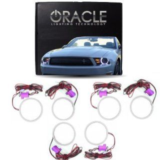 Oracle Lighting DO CH05103P W   Dodge Charger ORACLE PLASMA Triple Ring Halo Headlight Rings   White Automotive