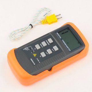 Digital Thermometer K Type Thermocouple Sensors DM6801B,  50C to 1300C ( 58F to 1999F)