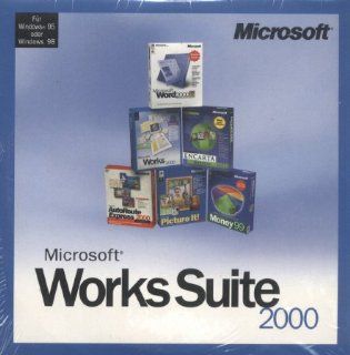 Microsoft Works Suite 2000 Software