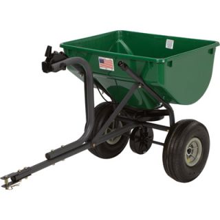 Tow-Behind Broadcast Spreader — 75-Lb. Capacity, Model# TBS4300PGYU  Lawn Spreaders