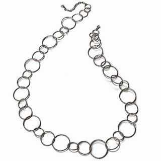 R.J. Graziano "Unchained" Circle Link 42" Necklace