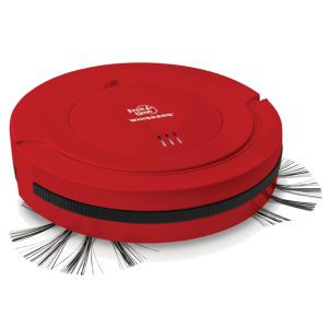 Freetime Robot Vacuum Cleaner   Red      Homeware