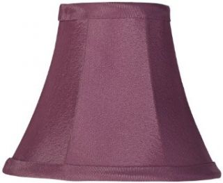 Amethyst Violet Bell Lamp Shade 3x6x5 (Clip On)   Lampshades  