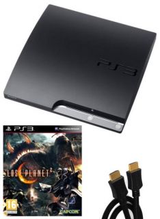 Playstation 3 PS3 Slim 120GB Console Bundle (including Lost Planet 2 & 2M HDMI Cable)      Games Consoles