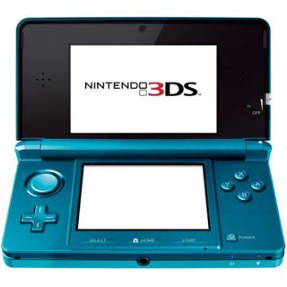 Nintendo 3DS Console (Aqua Blue) Bundle Includes Kid Icarus      Games Consoles