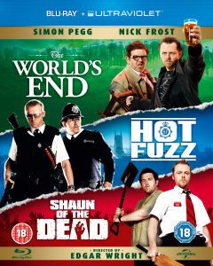 The Worlds End / Hot Fuzz / Shaun of the Dead (Includes UltraViolet Copy)      Blu ray